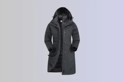 Plumífero impermeable largo mujer